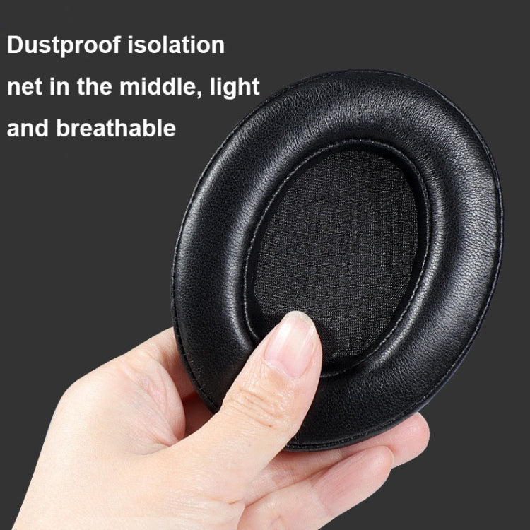 2 PCS Breathable Foam Headphone Earmuffs with Buckle For Sennheiser Momentum 3, Spec: Gold Protein - Earmuff & Pad by PMC TechLife | Online Shopping South Africa | PMC TechLife
