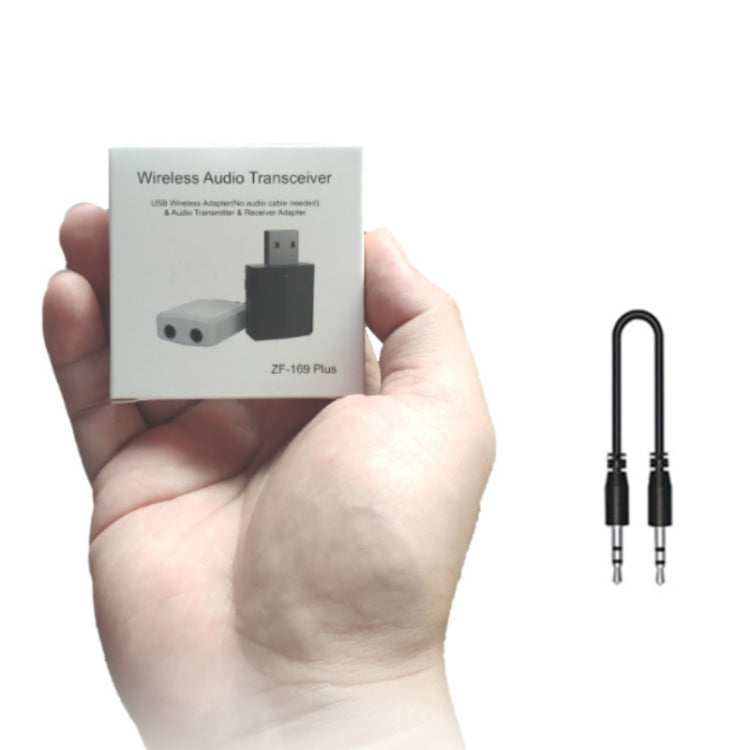 ZF-169 PLUS 3 In 1 Car USB Bluetooth 5.0 Audio Adapter - Audio Receiver Transmitter by PMC TechLife | Online Shopping South Africa | PMC TechLife