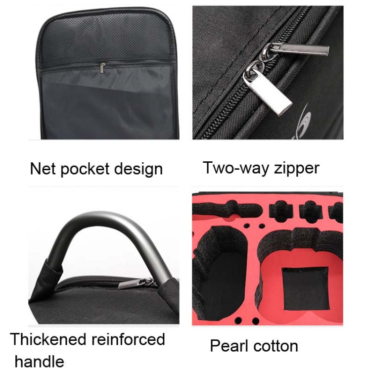 Drone Waterproof Backpack Organizer for DJI Avata(Black) - Other by PMC TechLife | Online Shopping South Africa | PMC TechLife | Buy Now Pay Later Mobicred