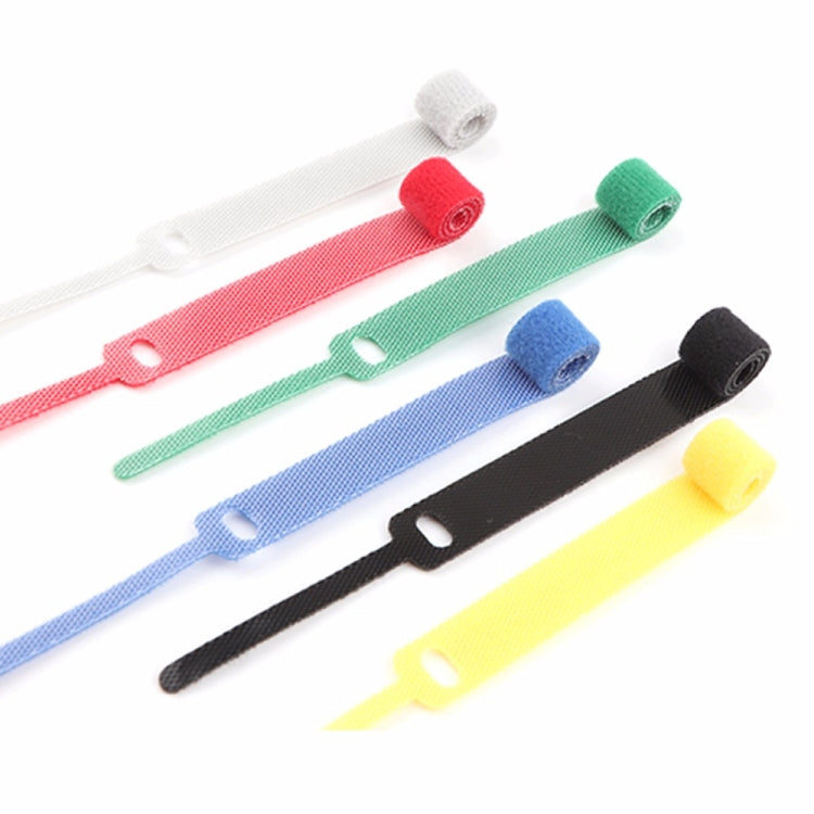 50 PCS Needle Shape Self-adhesive Data Cable Organizer Colorful Bundles 12 x 115mm(Yellow) - Cable Organizer by PMC TechLife | Online Shopping South Africa | PMC TechLife