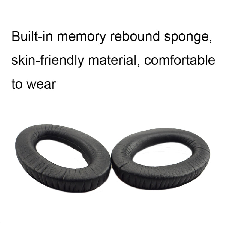 2 PCS Headset Earmuffs Sponge Case For Sennheiser PXC450/PXC350/PC350, Spec: Brown Velvet - Earmuff & Pad by PMC TechLife | Online Shopping South Africa | PMC TechLife