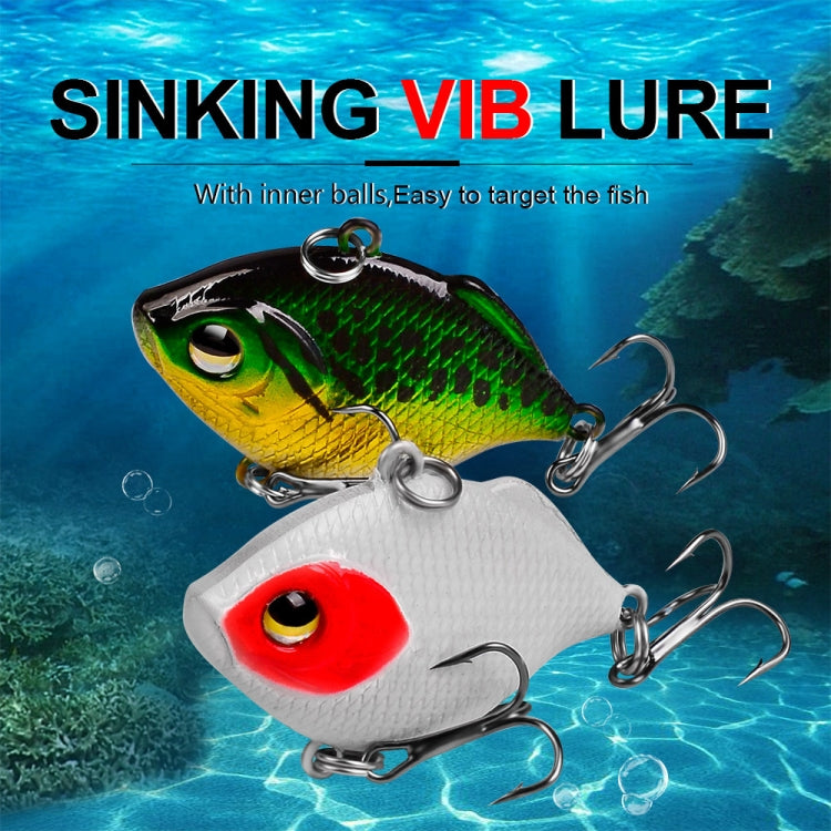 3 PCS PROBEROS DW1044 4.5cm/8.5g Lure Fake Bait Iconic Plastic VIB Hard Bait(G) - free shipping - PMC TechLife - Order now!