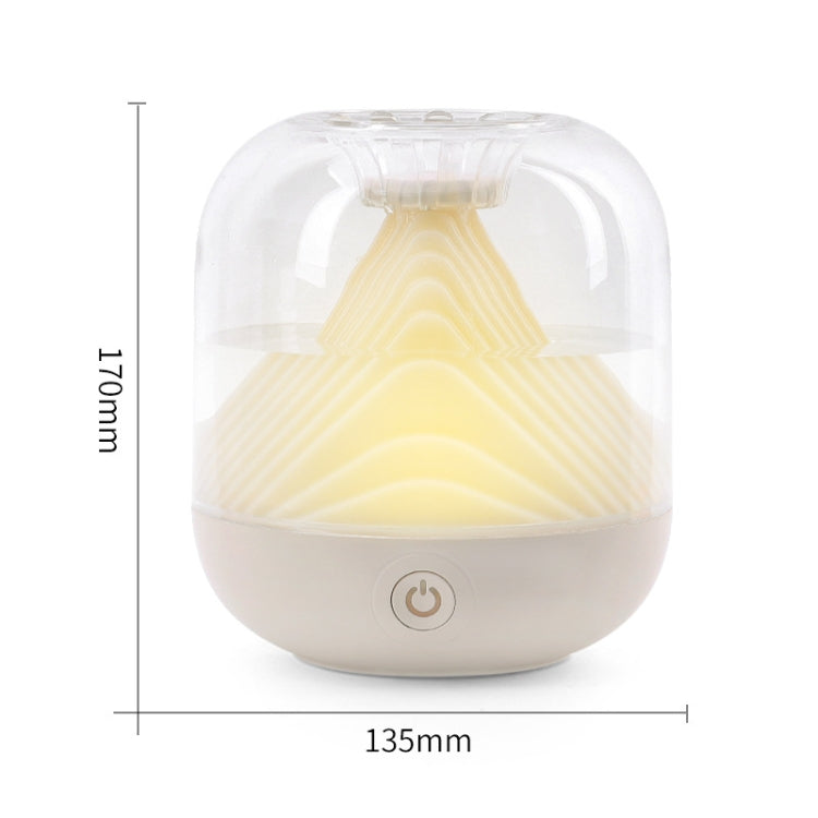 FX-039 USB Charging Ambient Light Humidifier Mountain Mini Wireless Humidifier(Green) - free shipping - PMC TechLife - Order now!