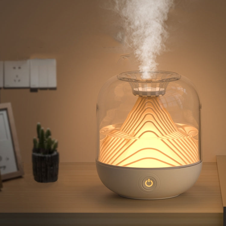 FX-039 USB Charging Ambient Light Humidifier Mountain Mini Wireless Humidifier(Green) - free shipping - PMC TechLife - Order now!