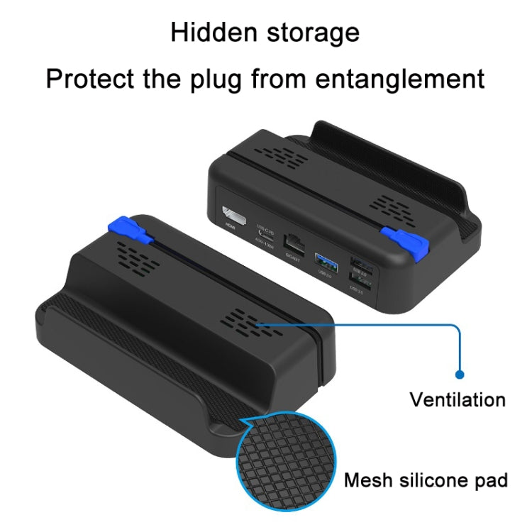 PGTECH For Steam Deck Game Console Base Support Data Transmission With Network Port - free shipping - PMC TechLife - Order now!