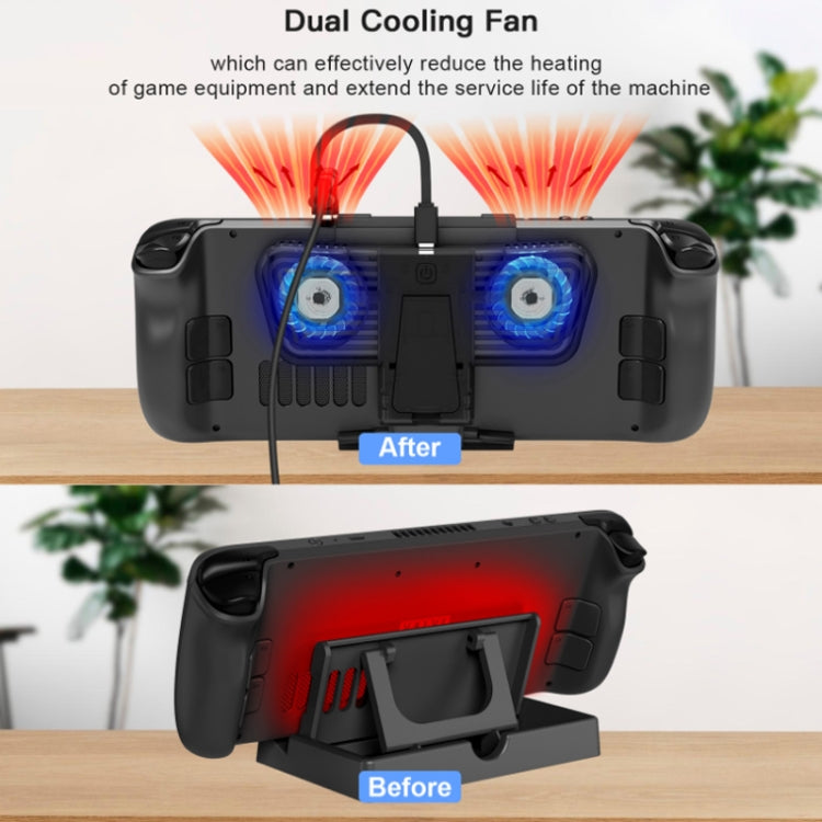 JYS For Steam Deck/Switch/OLED Game Console Cooling Fan With Bracket - Holder by PMC TechLife | Online Shopping South Africa | PMC TechLife
