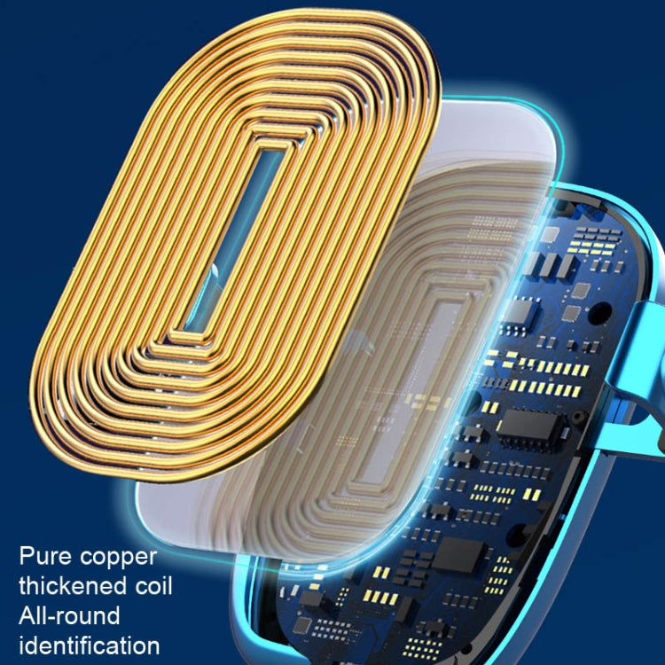 S19 15W Gravity Car Phone Wireless Charging Stand(White) - Wireless Charger Holders by PMC TechLife | Online Shopping South Africa | PMC TechLife