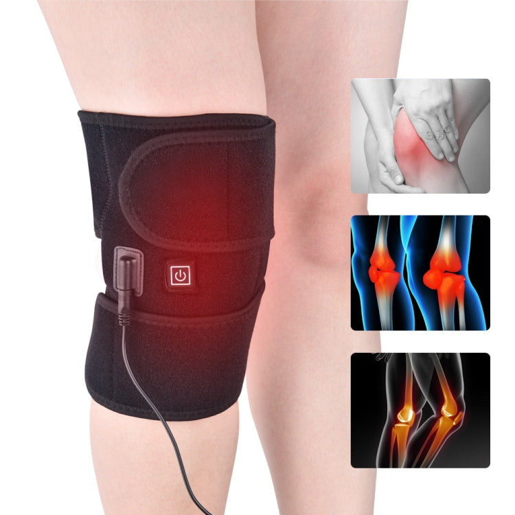 Infrared Heating Therapy Knee Pad Rehabilitation Assistance USB Model - free shipping - PMC TechLife - Order now!