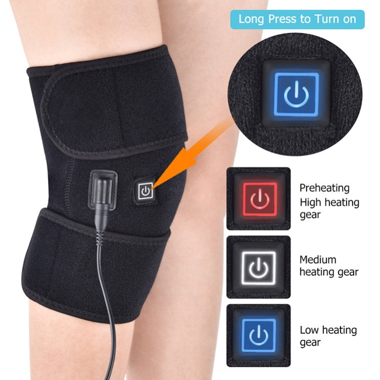 Infrared Heating Therapy Knee Pad Rehabilitation Assistance USB Model - free shipping - PMC TechLife - Order now!