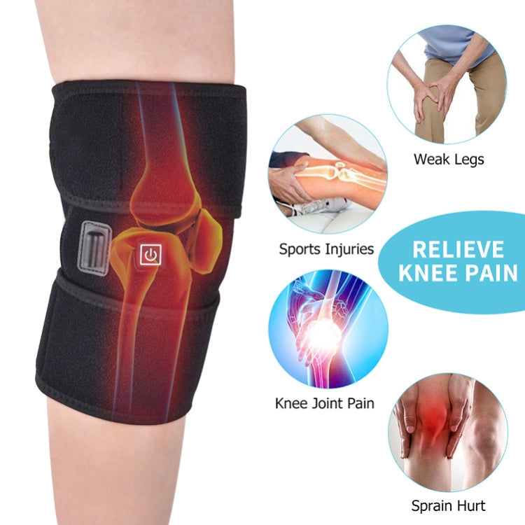 Infrared Heating Therapy Knee Pad Rehabilitation Assistance USB Model - free shipping - PMC TechLife - Order now!