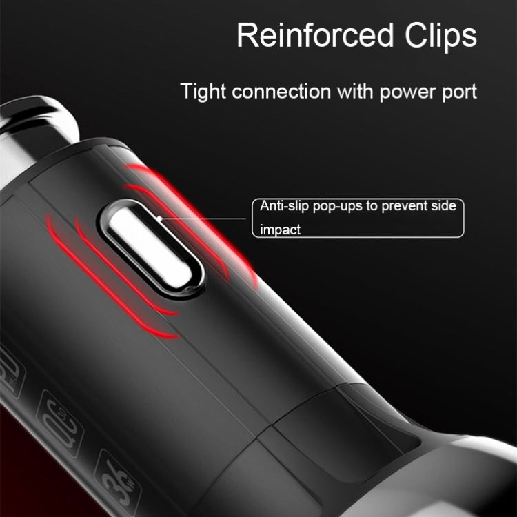 LDNIO C1 36W PD + QC 3.0 Car Fast Charger High Power Smart USB Car Charger with 8 Pin Cable - free shipping - PMC TechLife - Order now!