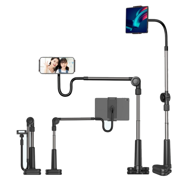 WS-21009 Cantilever Lazy Phone Stand Tablet Desktop Stand(Black) - Lazy Bracket by PMC TechLife | Online Shopping South Africa | PMC TechLife