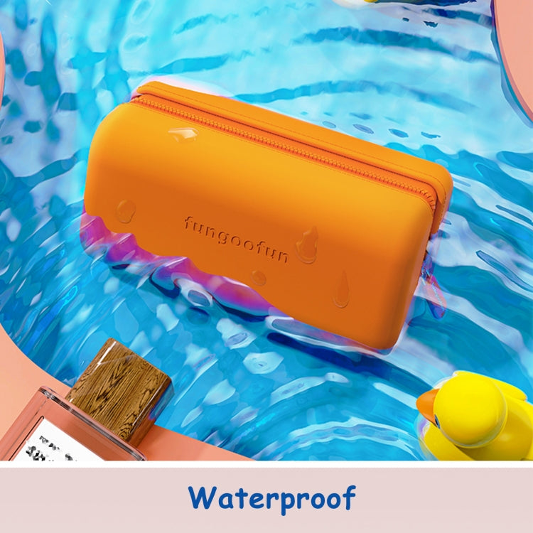 Fungoofun Candy Color EVA Travel Digital Storage Bag Cosmetic Bag, Color: Brick Yellow - Digital Storage Bag by Fungoofun | Online Shopping South Africa | PMC TechLife