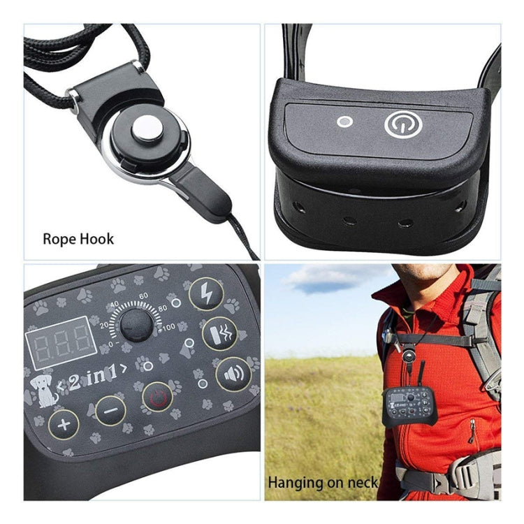 TF68 2-in-1 Dog Trainer Outdoor Electronic Wireless Fence With Collar EU Plug - free shipping - PMC TechLife - Order now!