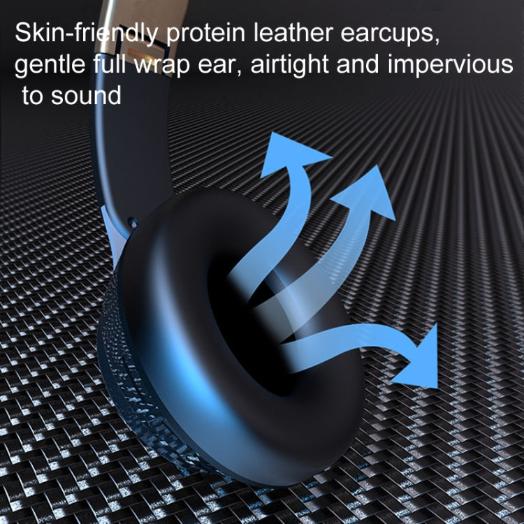 FG-07S Foldable Wireless Headset With Microphone Support AUX/TF Card(Red) - Headset & Headphone by PMC TechLife | Online Shopping South Africa | PMC TechLife