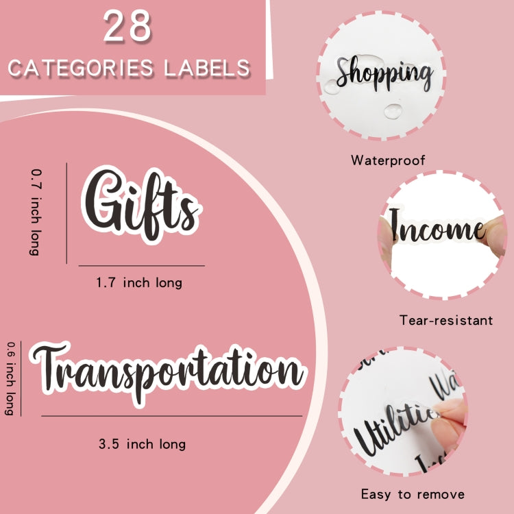 A6 Illusion Magic Square Loose-leaf PU Notebook Cash Budget Book(White) - Notebooks by PMC TechLife | Online Shopping South Africa | PMC TechLife | Buy Now Pay Later Mobicred