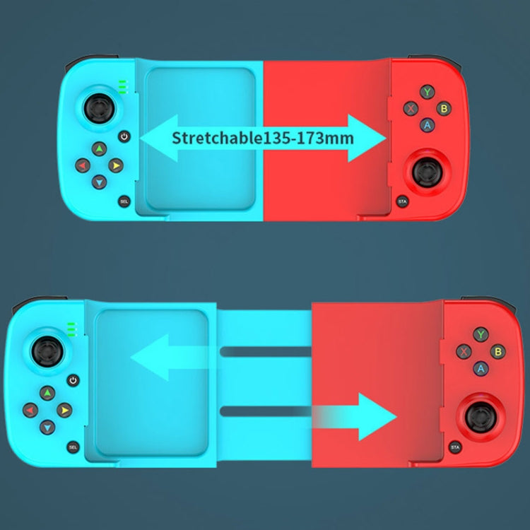 D3 Telescopic BT 5.0 Game Controller For IOS Android Mobile Phone(Blue) - Controller Gamepad by PMC TechLife | Online Shopping South Africa | PMC TechLife