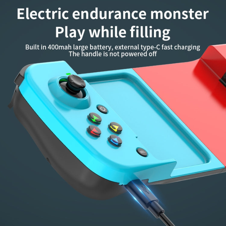 D3 Telescopic BT 5.0 Game Controller For IOS Android Mobile Phone(Blue) - Controller Gamepad by PMC TechLife | Online Shopping South Africa | PMC TechLife
