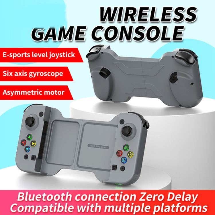 D5 Wireless Bluetooth Game Controller Joystick For IOS/Android For SWITCH/PS3/PS4(Gray) - Controller Gamepad by PMC TechLife | Online Shopping South Africa | PMC TechLife