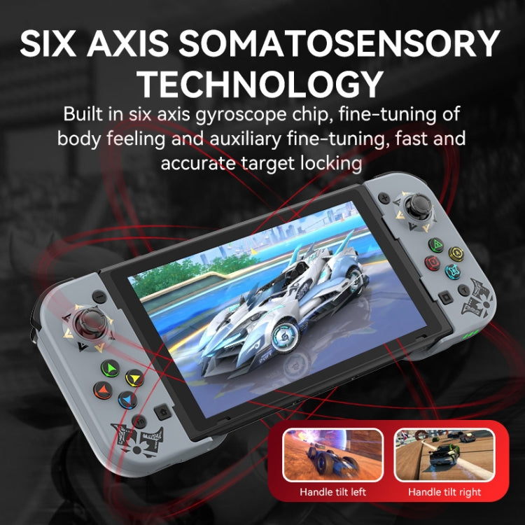 D5 Wireless Bluetooth Game Controller Joystick For IOS/Android For SWITCH/PS3/PS4(Gray) - Controller Gamepad by PMC TechLife | Online Shopping South Africa | PMC TechLife
