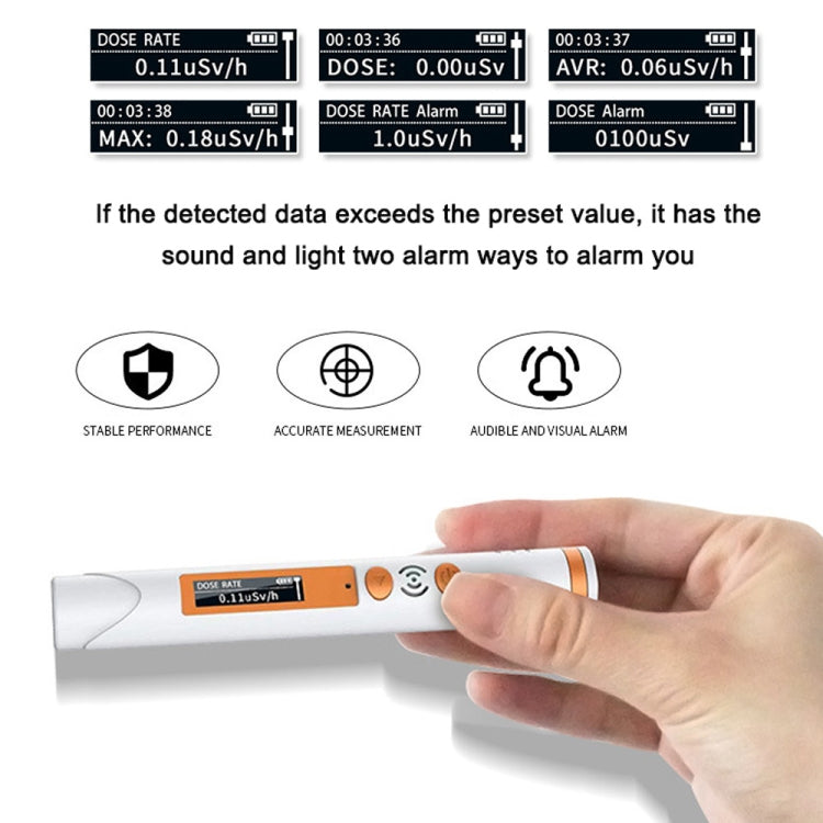 Pen Type Nuclear Radiation Detector Geiger Counter Sound Light Alarm - Radiation Detector by PMC TechLife | Online Shopping South Africa | PMC TechLife | Buy Now Pay Later Mobicred