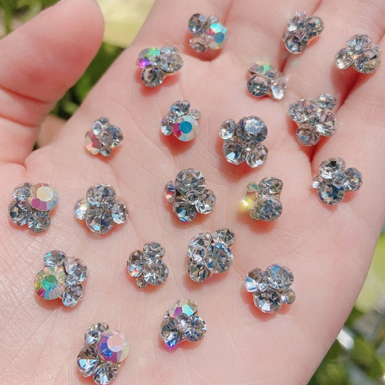 20 PCS Nail Jewelry Stacked Diamond Nail Sticker Accessories(H525 Small AB) - free shipping - PMC TechLife - Order now!