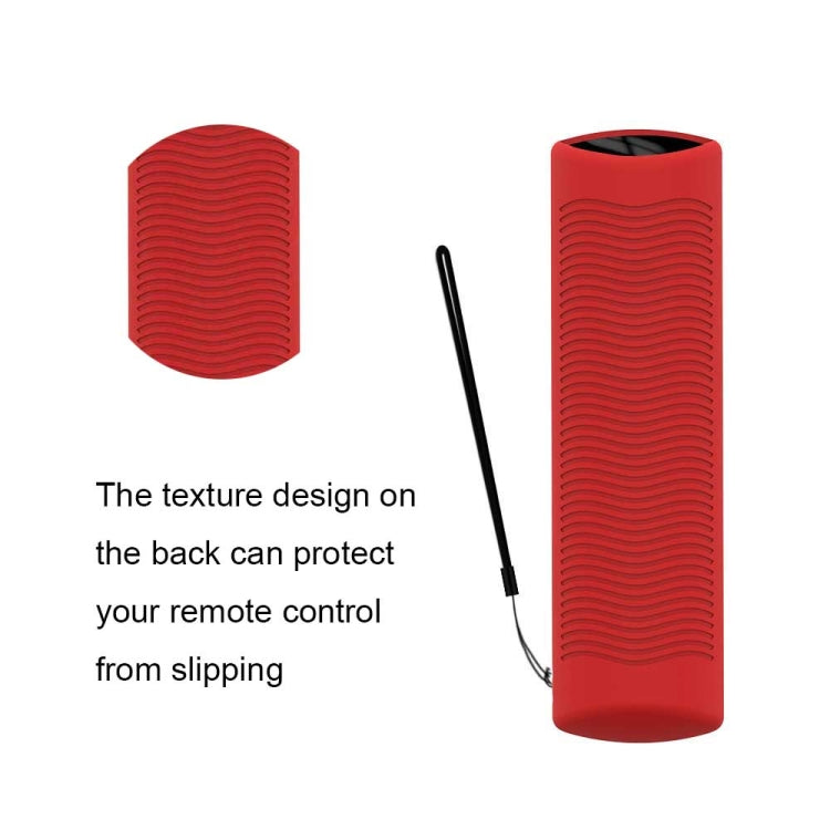 2 PCS Y27 For Alexa Voice Remote 3rd Gen Silicone Non-slip Protective Cover(Purple) - Remote Control Covers by PMC TechLife | Online Shopping South Africa | PMC TechLife