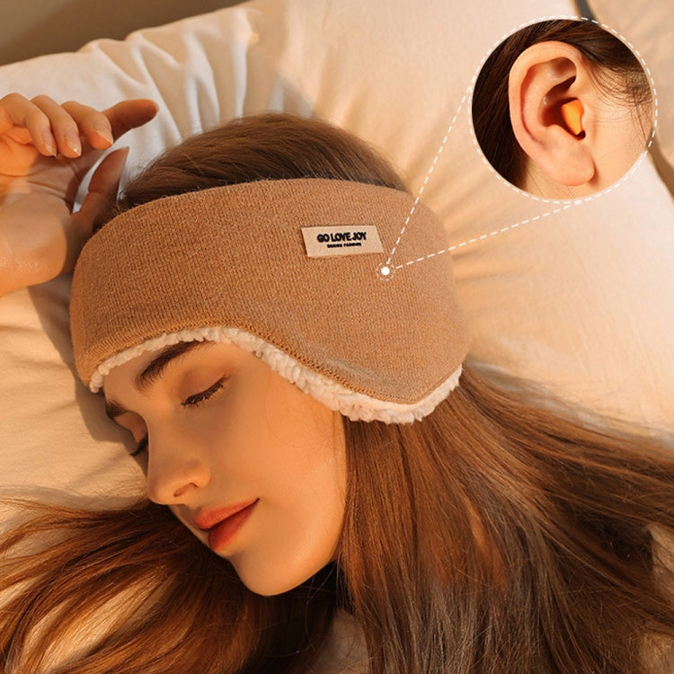 Golovejoy Winter Warm Soundproof Earmuffs + Earplugs Set Sleep Eye Mask(Black) - free shipping - PMC TechLife - Order now!