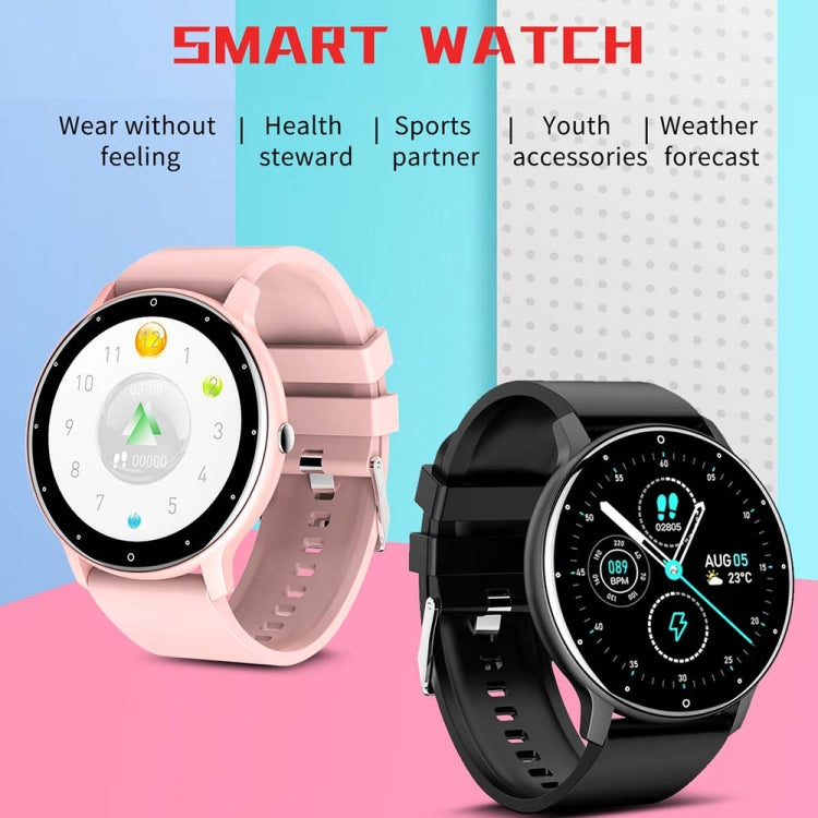 BW0223 Heart Rate/Blood Oxygen/Blood Pressure Monitoring Bluetooth Smart Calling Watch, Color: Mesh Pink - Smart Watches by PMC TechLife | Online Shopping South Africa | PMC TechLife | Buy Now Pay Later Mobicred