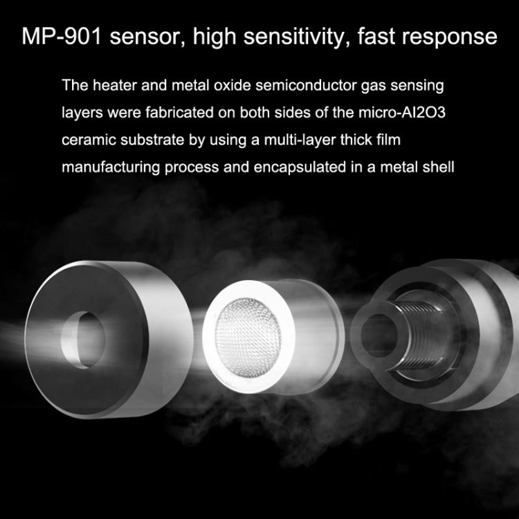 SNDWAY SW743A Halogen Gas Detector Automotive Electronic Air Conditioning Refrigerant Freon Maintenance Leak Detector(Black) - free shipping - PMC TechLife - Order now!