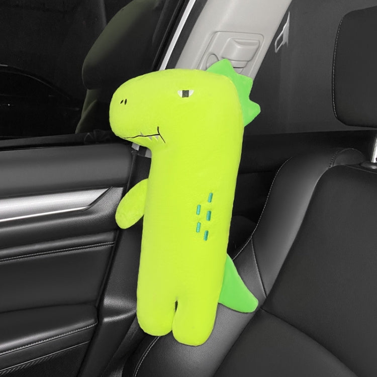 Car Seat Belt Pillow Shoulder Cover Cartoon Insurance Belt(Green) - free shipping - PMC TechLife - Order now!