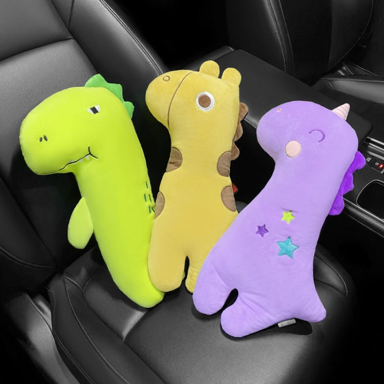 Car Seat Belt Pillow Shoulder Cover Cartoon Insurance Belt(Yellow) - free shipping - PMC TechLife - Order now!