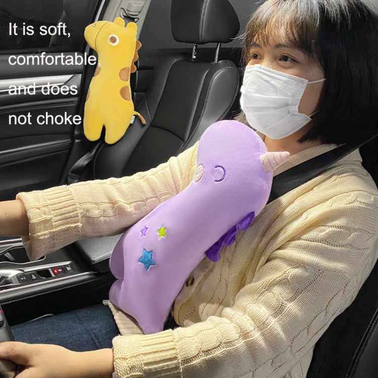 Car Seat Belt Pillow Shoulder Cover Cartoon Insurance Belt(Green) - free shipping - PMC TechLife - Order now!