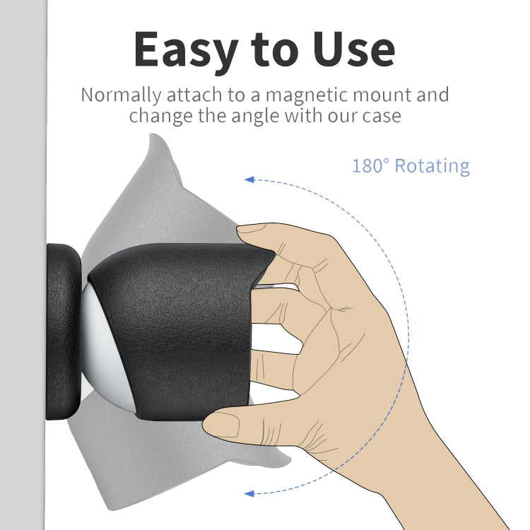 For Google Nest Camera Outdoor Silicone Water-Resistant Protective Cover(Black) - Camera Cases by PMC TechLife | Online Shopping South Africa | PMC TechLife