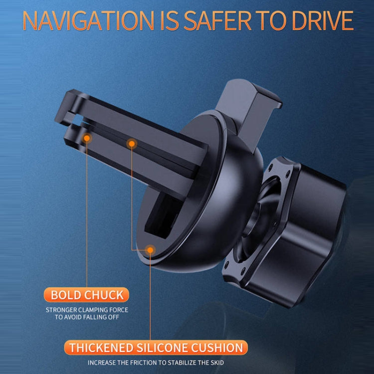 Q3 Infrared Induction Magnetic Car Wireless Charging Phone Bracket with Micro USB + 8 Pin + Type-C / USB-C Magnetic Connector(Blue) - free shipping - PMC TechLife - Order now!