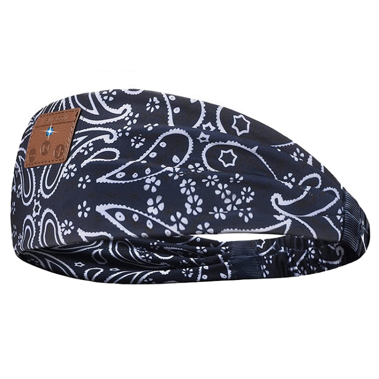 Sleep Headphones Wireless Headband for Training Yoga Running Sleeping Meditation(Deep Blue) - Eye Masks by PMC TechLife | Online Shopping South Africa | PMC TechLife