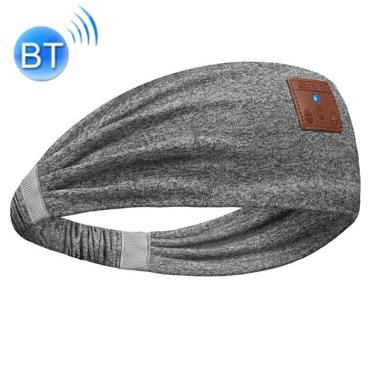 Bluetooth Headband Headphones Sleep Mask for Side Sleeper Workout Running(Hemp Gray) - free shipping - PMC TechLife - Order now!
