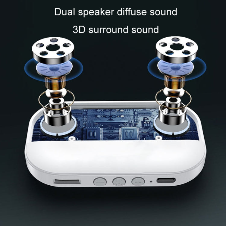 White Noise Bone Conduction Bluetooth Speaker Sleep Instrument(Grey) - Mini Speaker by PMC TechLife | Online Shopping South Africa | PMC TechLife