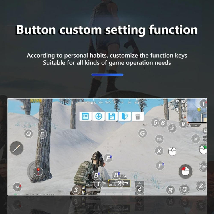 VR SHINECON S9 For Android/iOS Phones Wireless Bluetooth Direct Play Game Handle With Holder(Blue Black) - free shipping - PMC TechLife - Order now!