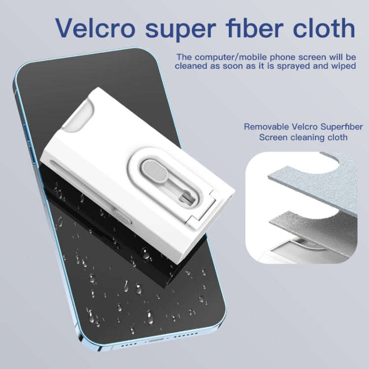 Q8 8-in-1 Multi-function Headset Cleaning Pen Keyboard Mobile Phone Cleaner(White) - Other Accessories by PMC TechLife | Online Shopping South Africa | PMC TechLife