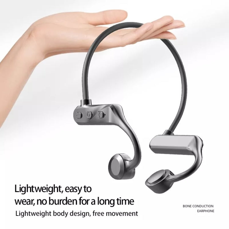 K69 Bluetooth Headset Sound Conduction Binoconic Business Sports Earphone(Black) - Sport Earphone by PMC TechLife | Online Shopping South Africa | PMC TechLife | Buy Now Pay Later Mobicred