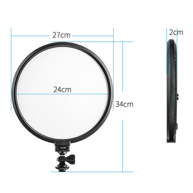 VILTROX VL-500T Intelligent Digital Display Circular LED Photography Fill Light - free shipping - PMC TechLife - Order now!