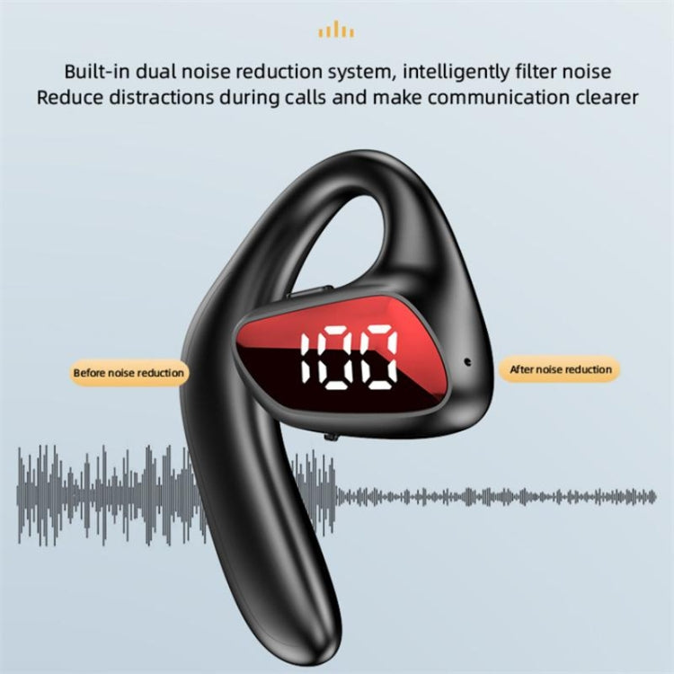 M-K8 Bluetooth Headset Ear Hanging Business Model Air Conduction Earphone(Blue) - Bluetooth Earphone by PMC TechLife | Online Shopping South Africa | PMC TechLife