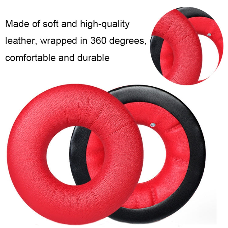 1pair Headset Sponge Cover for Sennheiser HD25-1II/25/25SP/25SP-II, Color: Red - Earmuff & Pad by PMC TechLife | Online Shopping South Africa | PMC TechLife