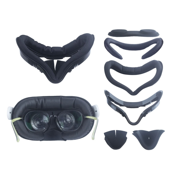 For Oculus Quest 2 VR Headset 6pcs/set Replacement Face Eye Pad Cushion(Black) -  by PMC TechLife | Online Shopping South Africa | PMC TechLife