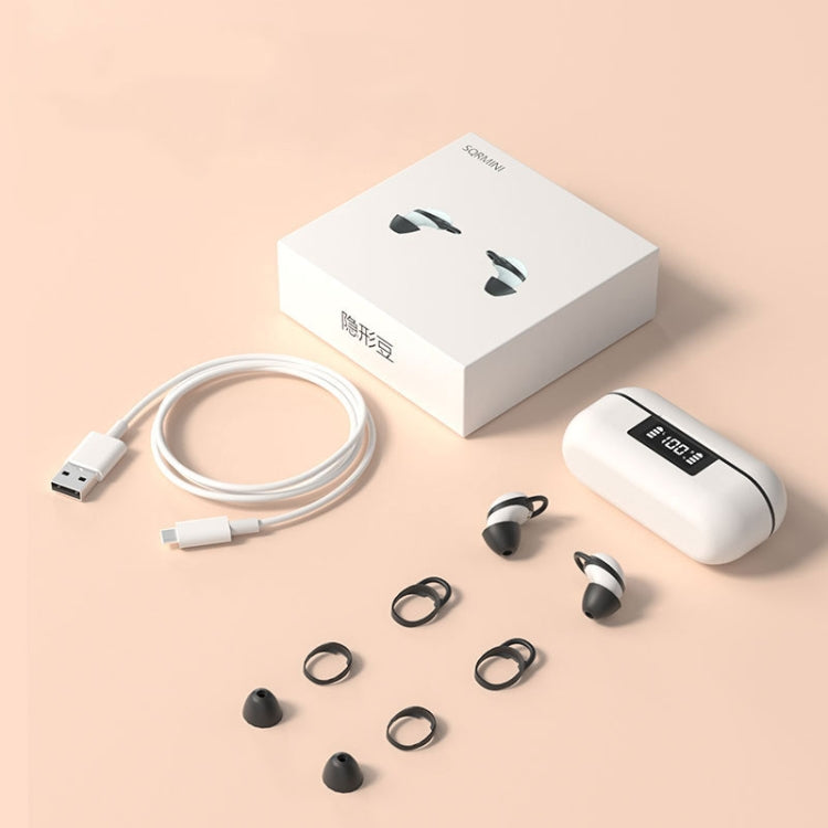 X999 Mini Wireless Noise Reduction With Digital Display Charging Bin Bluetooth Earphone(Black) - Bluetooth Earphone by PMC TechLife | Online Shopping South Africa | PMC TechLife