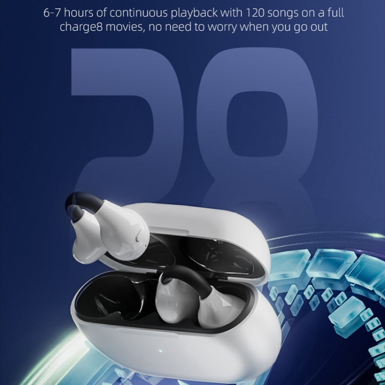 MY14pro amx Bone Conduction Sports Wireless Bluetooth Earphone(Full White) - Bluetooth Earphone by PMC TechLife | Online Shopping South Africa | PMC TechLife