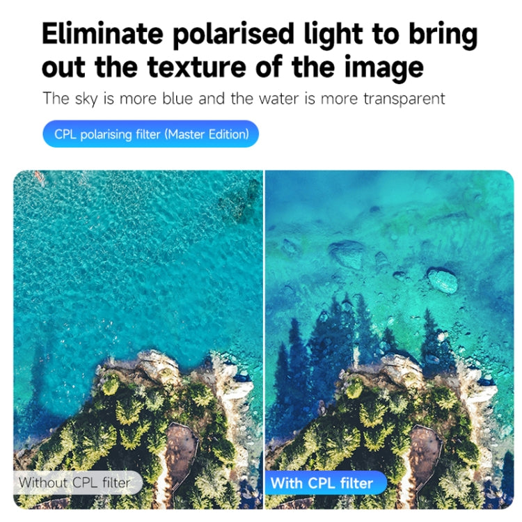 For DJI OSMO Action 3 / 4 TELESIN ND CPL Filter Set Aluminium Alloy Frame Lens(CPL+ND8/16/32 Set) - free shipping - PMC TechLife - Order now!