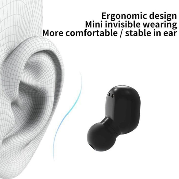 E7s Digital Sports Waterproof TWS Bluetooth 5.0 In-Ear Headphones(White) - TWS Earphone by PMC TechLife | Online Shopping South Africa | PMC TechLife