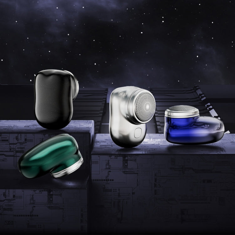 Electric Mini Shaver USB Rechargeable Waterproof Portable Razor(Green) - free shipping - PMC TechLife - Order now!